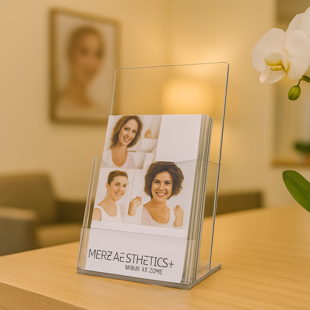 Display acrílico personalizado para linha automotiva de alto padrão